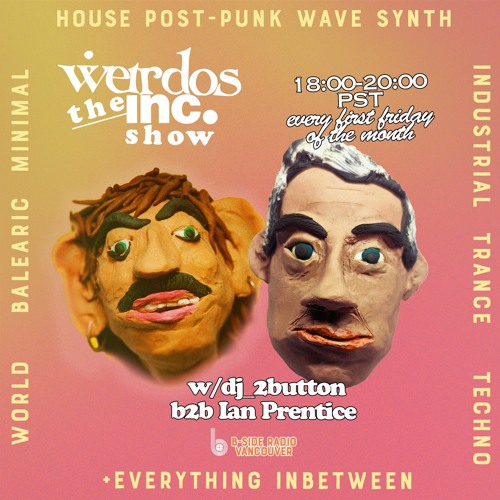 The Weirdos Inc. Show W/ dj_2button b2b Ian Prentice - 01.09.23