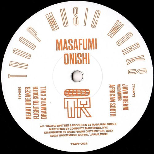 TMW-002 / Masafumi Onishi - Heart Breaker Ep