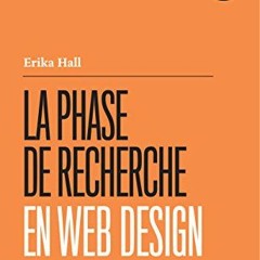 Télécharger le PDF La phase de recherche en web design en format mobi ntkzY