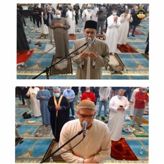 مقارنه جميلة بين الأب الشيخ حسن صالح وابنه الشيخ عمر حسن صالح ❤️ ما شاء الله