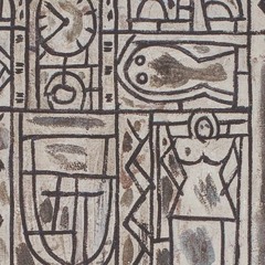 Joaquín Torres-García: Composición simétrica universal en blanco y negro, 1931