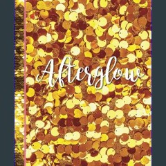 Read ebook [PDF] 📚 Composition Notebook: Taylor AFTERGLOW Cute Teen Girl Gold sparkle and Sequin C
