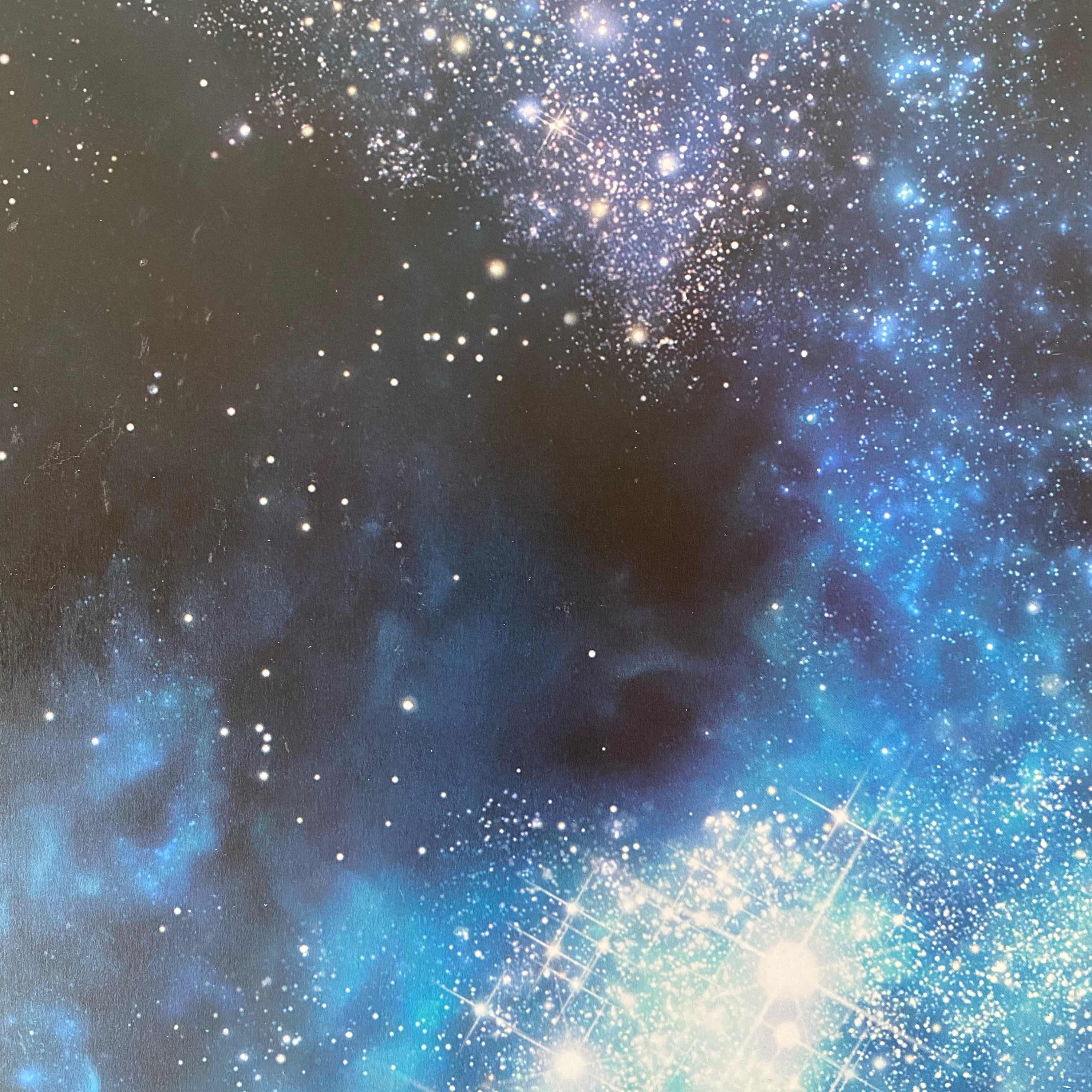 In his spaceship episode artwork