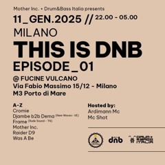 Djambe B2b Dema - This Is Dnb @ Fucine Vulcano 11.01.25