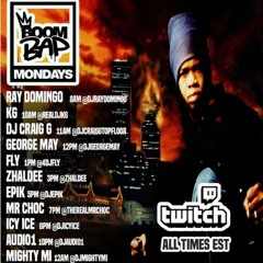 Boom Bap Mondays Live Twitch Set