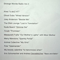 Strange Worlds Radio Vol 2. - Venice FM 99.1 - July 2024