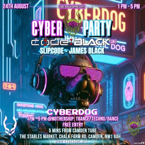 DJ James Black - LIVE At Cyberdog For CodeBlack UK - 24th Aug 2024