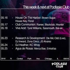 This week & next at Podlasie Club [05.16 - 05.25]