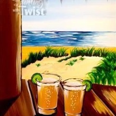 PINT OF HAZE ON THE DECK
