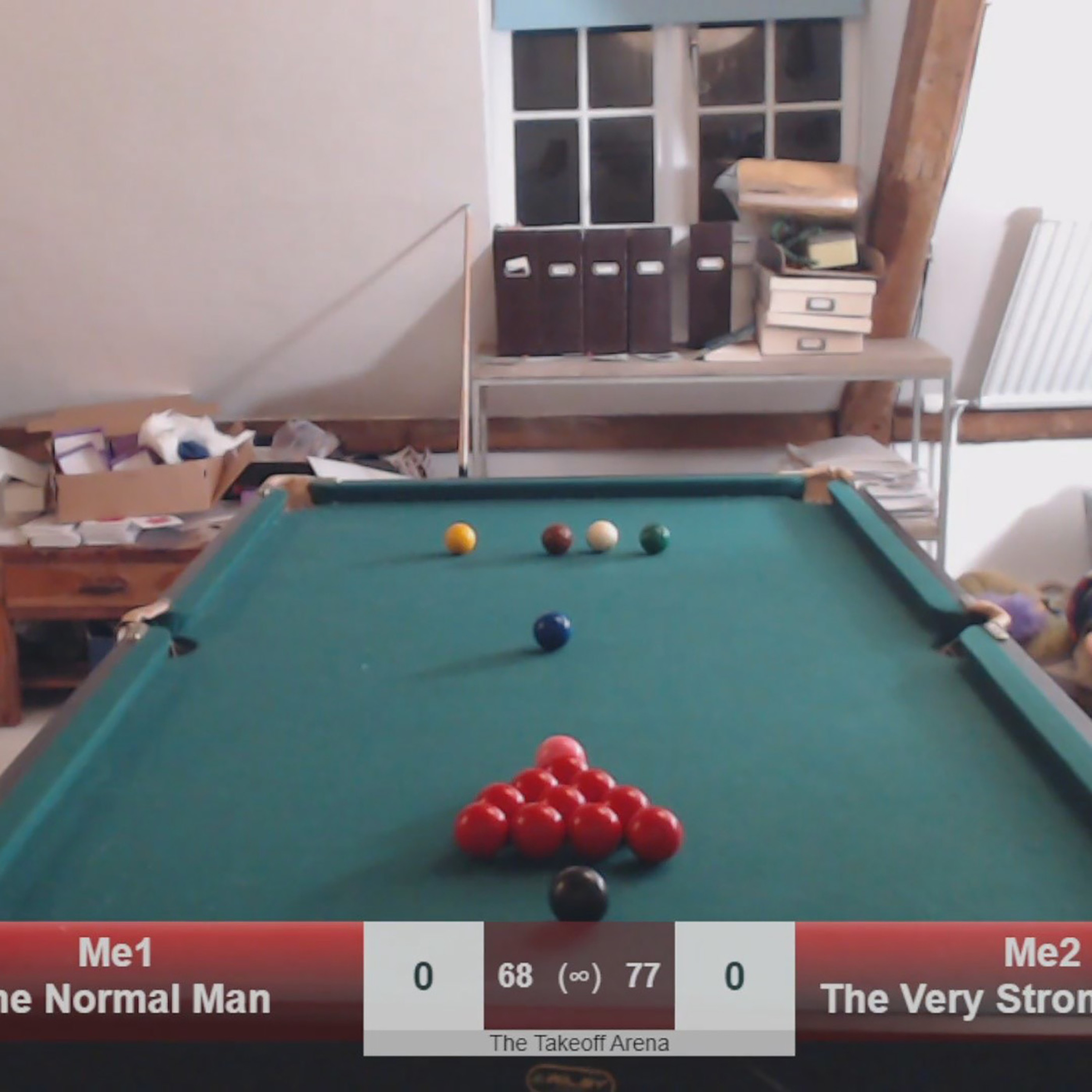 Richard Herring Me1 vs Me2 Snooker