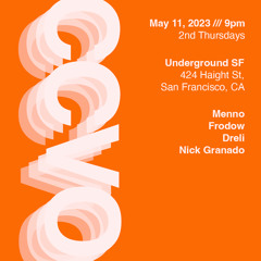 live @ underground sf, san francisco, ca 2023.05.11