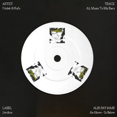 PREMIERE: A1. Nulek & Rufo - Music To My Ears (2TRKS03)