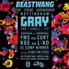 Beastwang Nottingham with Gray DJ Comp Entry: KG