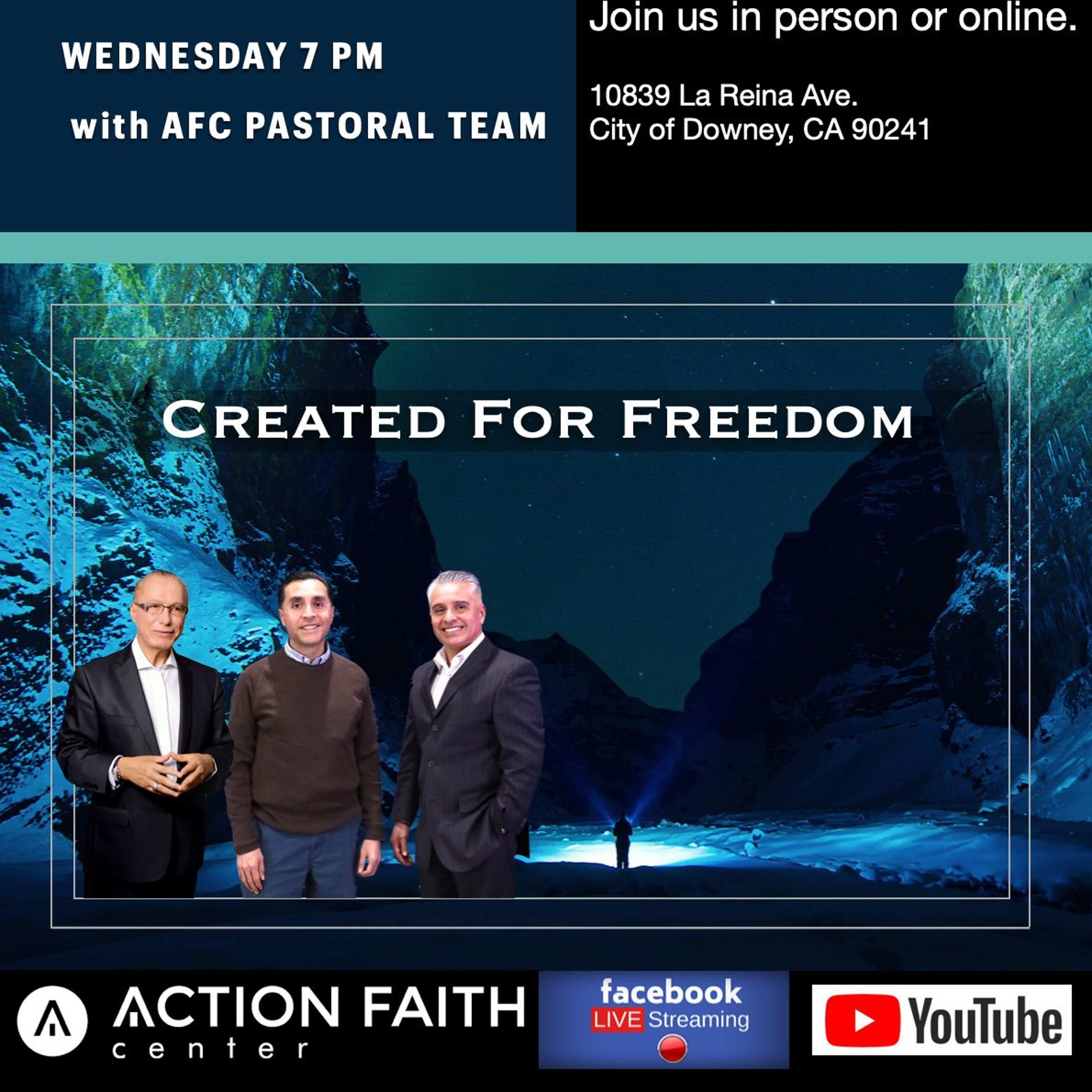 Feb. 9 Creados Para La Libertad con Equipo Pastoral AFC episode artwork