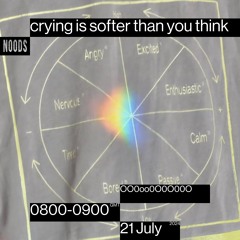Noods Radio #17 - crying is softer than you think - ОО0оϙ0О0О00О 'present Ukraine' (21/07/2024)