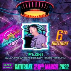 Floki dj set - Psychedelic Gaff 6th Birthday @ Dublin 26/03/2022