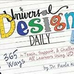 ACCESS EBOOK EPUB KINDLE PDF Universal Design Daily: 365 Ways to Teach, Support, & Challenge All Lea