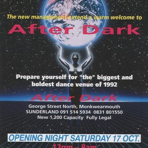 Stream After Dark 1 Opening Night 17-10-1992 Dj Excel Mc G