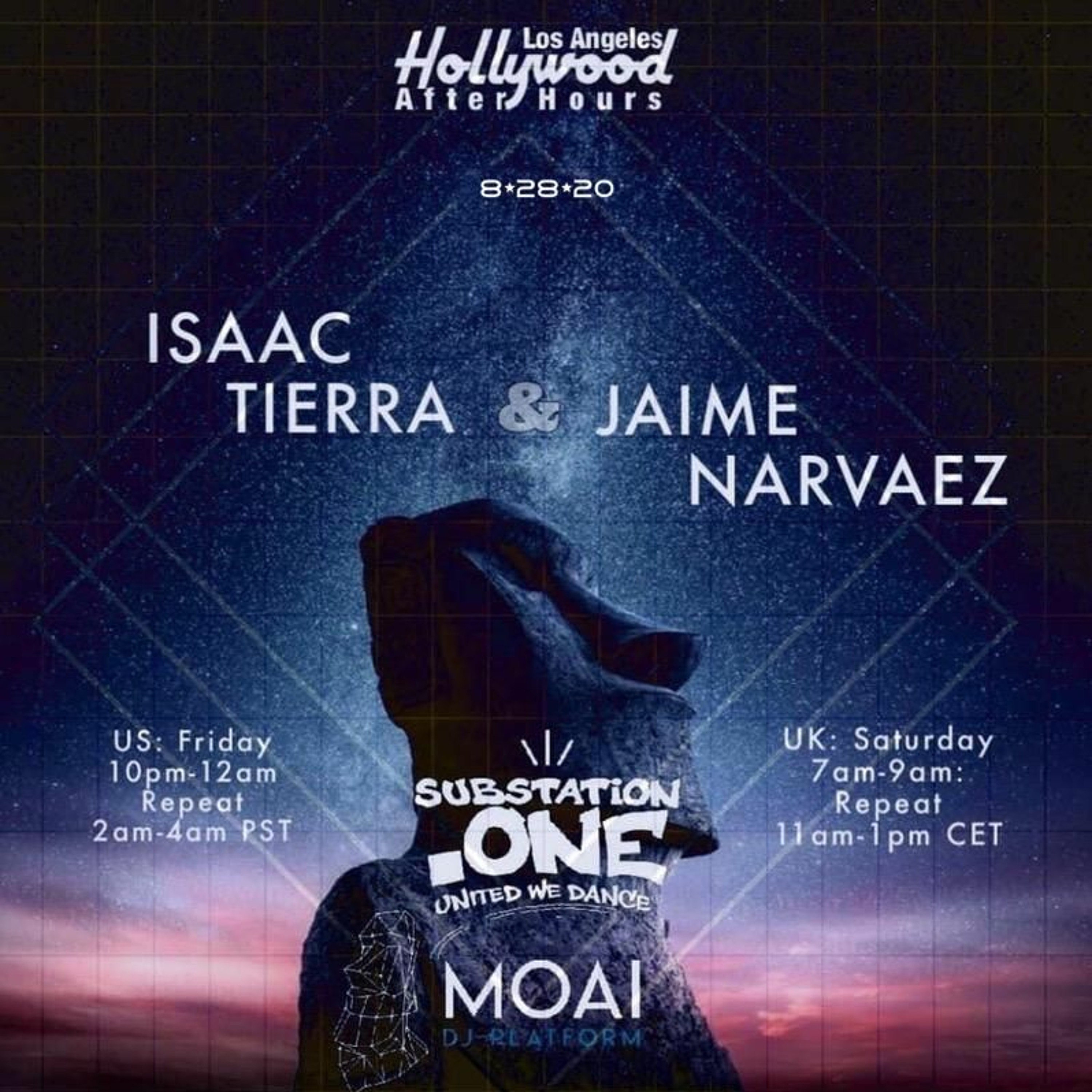 Isaac Tierra and Jaime Narvaez | Hollywood After-Hours on subSTATION.one | Show 0113 episode artwork