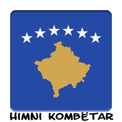 XK - Kosovës - Evropa - Hymni i Republikës së Kosovës - Himni Kombëtar