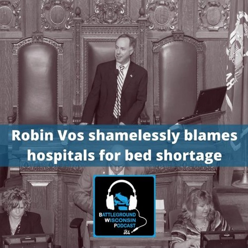Robin Vos shamelessly blames hospitals for bed shortage