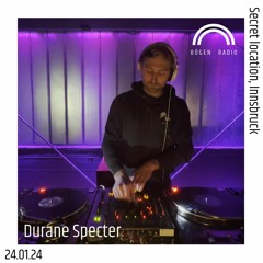 Bögen Radio - Durane Specter at secret location, Innsbruck (24.01.24)