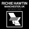 Richie Hawtin -The Warehouse Project - Manchester, UK 16.10.2021 DJ mix artwork - Electronic music tracklist cover image