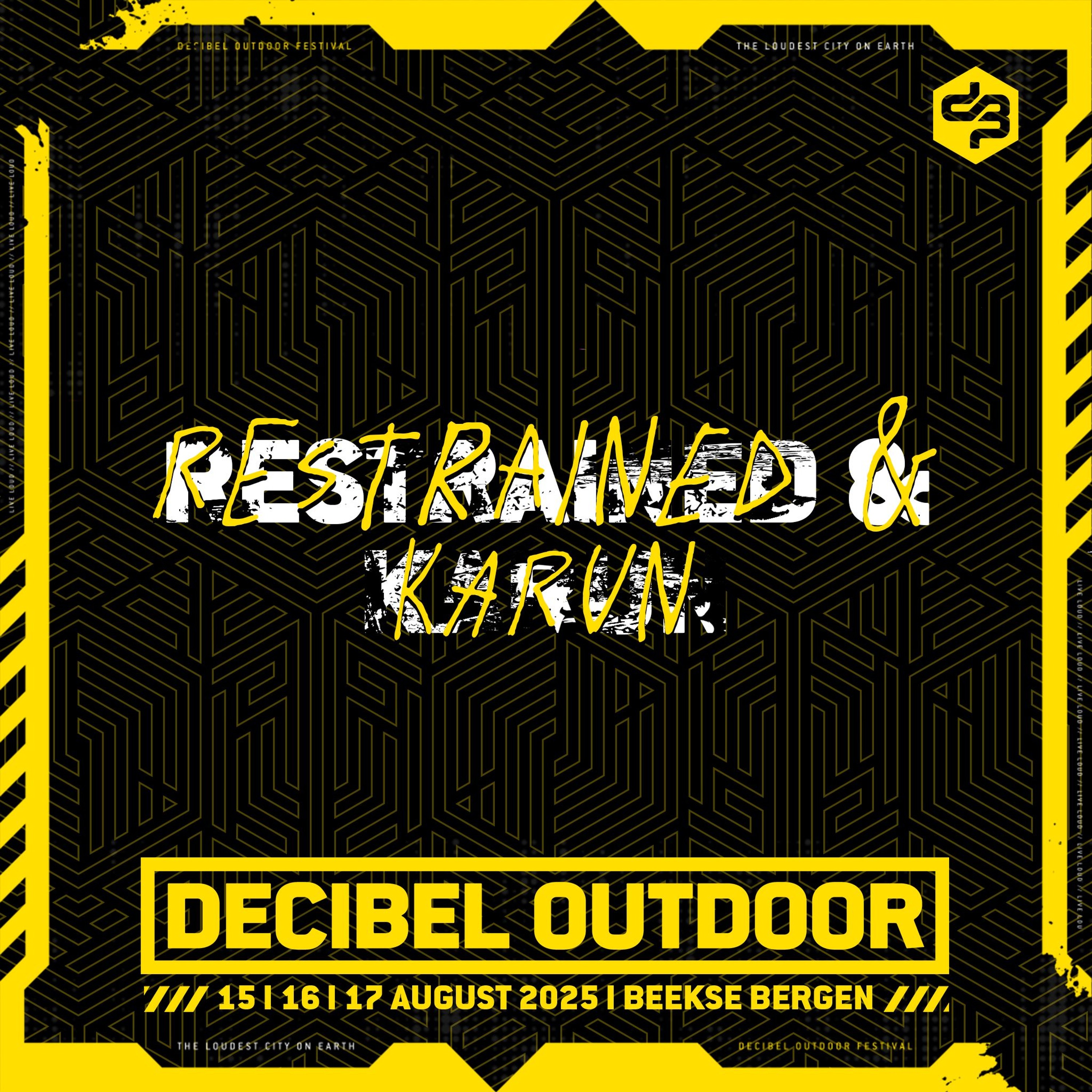 Restrained & Karun | Decibel outdoor 2025 | Sunday | Hardcore episode artwork