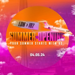 Jeffery’s summer opening mix - Solana x Mas Y Mas - 04.05.24