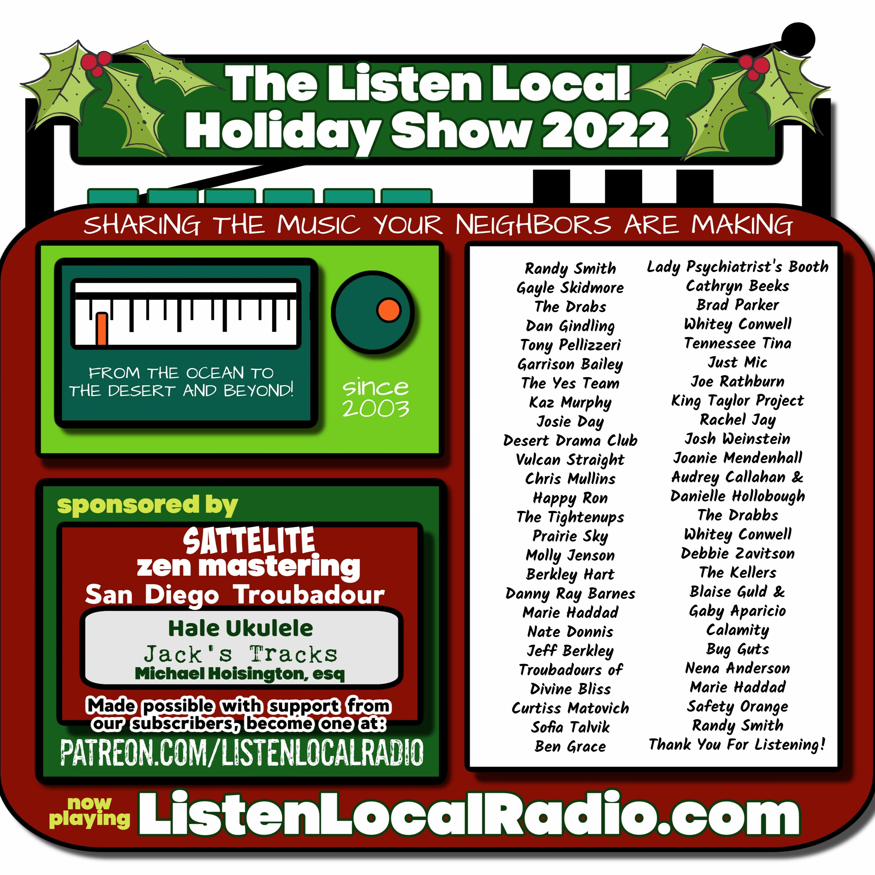 HOLIDAY SHOW 2022 Listen Local Radio