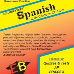 VIEW PDF EBOOK EPUB KINDLE Ace's Spanish Exambusters Study Cards (Spanish Edition) by  Ace Academics