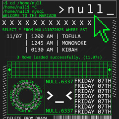TOFULA - RockOn DnB - REC-2025-11-08 - NULL22 LIVE