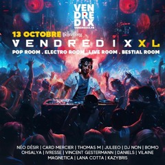 Live for VendrediXXL 13 - 10 - 2023 La Belleviloise Paris