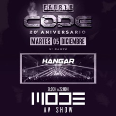 MODE (Live Set) @ FABRIK Madrid (CODE 20 ANIVERSARIO) 05 - 12 - 2023