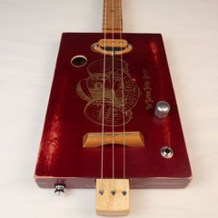 Fat Bottom Betty 3 String Cigar Box Guitar CBG #2601