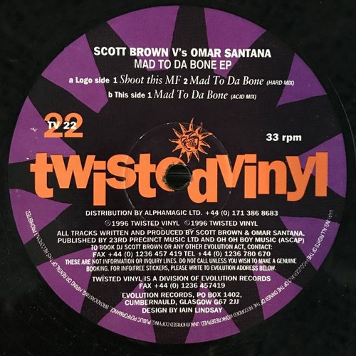 Scott Brown & Omar Santana - Mad To Da Bone (Hard Mix)