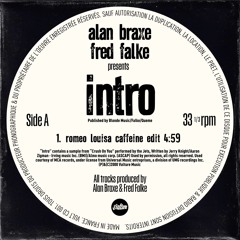 PREMIERE: Alan Braxe & Fred Falke - Intro (Romeo Louisa Caffeine Edit)