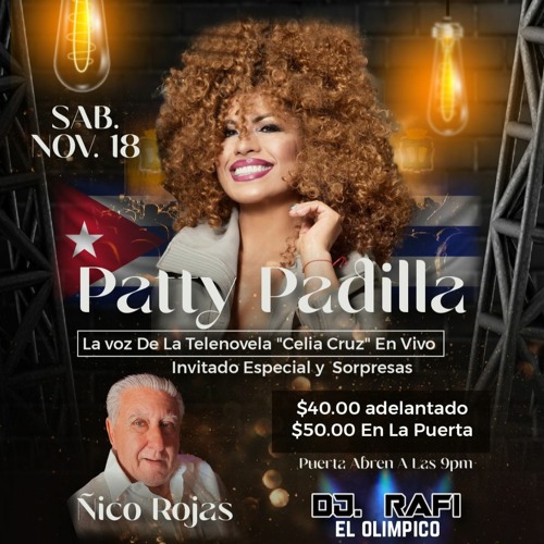 TRIBUTE TO CELIA CRUZ MEDLEY BY PATTY PADILLA