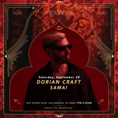 09.20 Dorian Craft Live Set