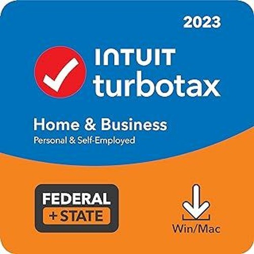 Read~[PDF]~ TurboTax Home & Business 2023 Tax Software, Federal & State Tax Return [Amazon Excl