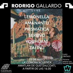 Prismatica - Showcase @ Rodrigo Gallardo Live @Amatlan (may 2021)