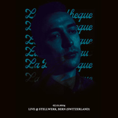 Daniel Williamsen @ Stellwerk, Bern (CH) 07.12.2024