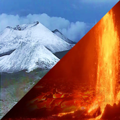 Pele and Poli'ahu