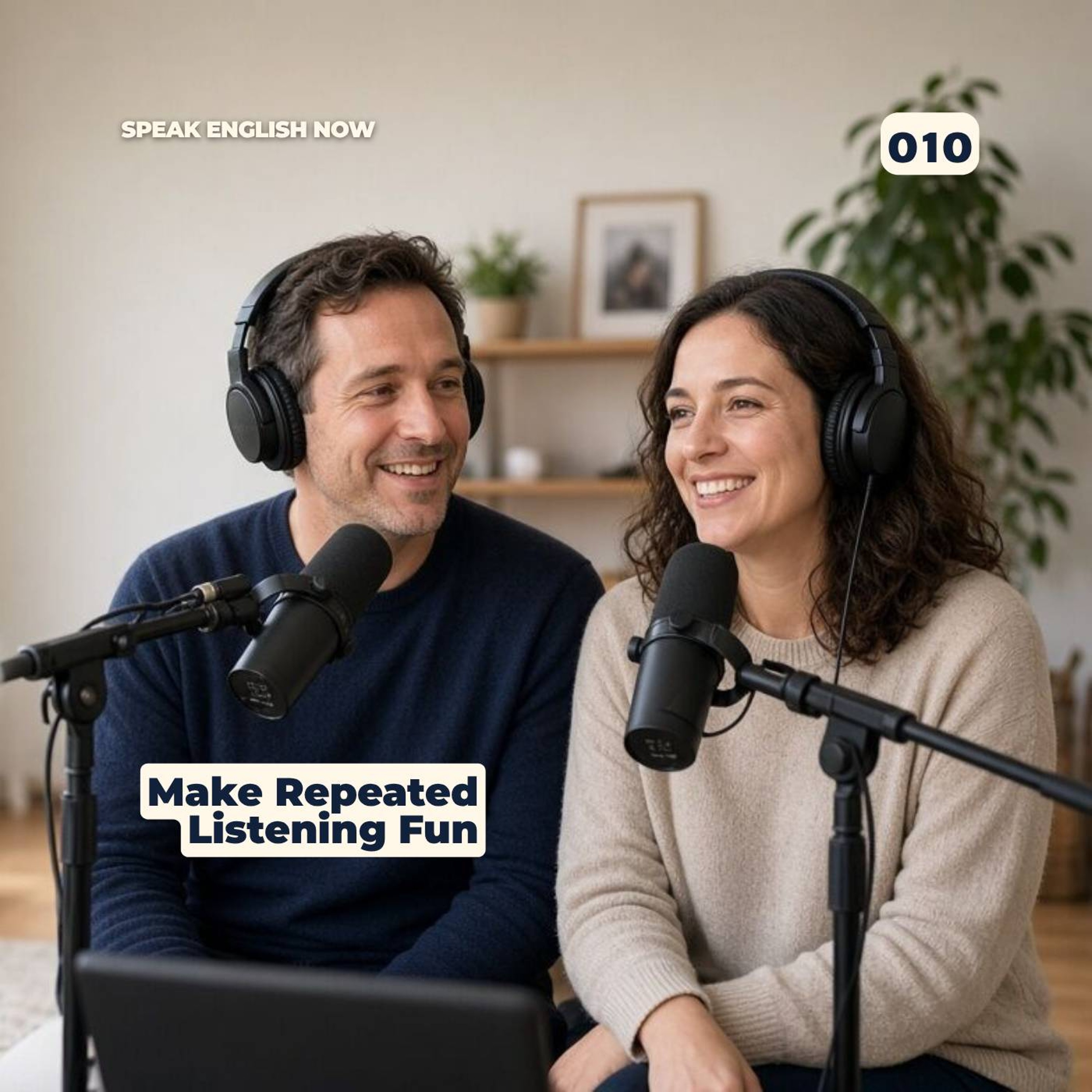 #010 Techniques that make English Listening Fun episode artwork