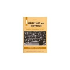 ⚡Read🔥PDF Institutions and Innovation: Voters, Parties, and Interest Groups in the