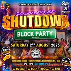 SUMMER SHUTDOWN BLOCK PARTY 2WILD EVENTS - (LIVE AUDIO) - NEW DANCEHALL / SOCA FT DJ RMB