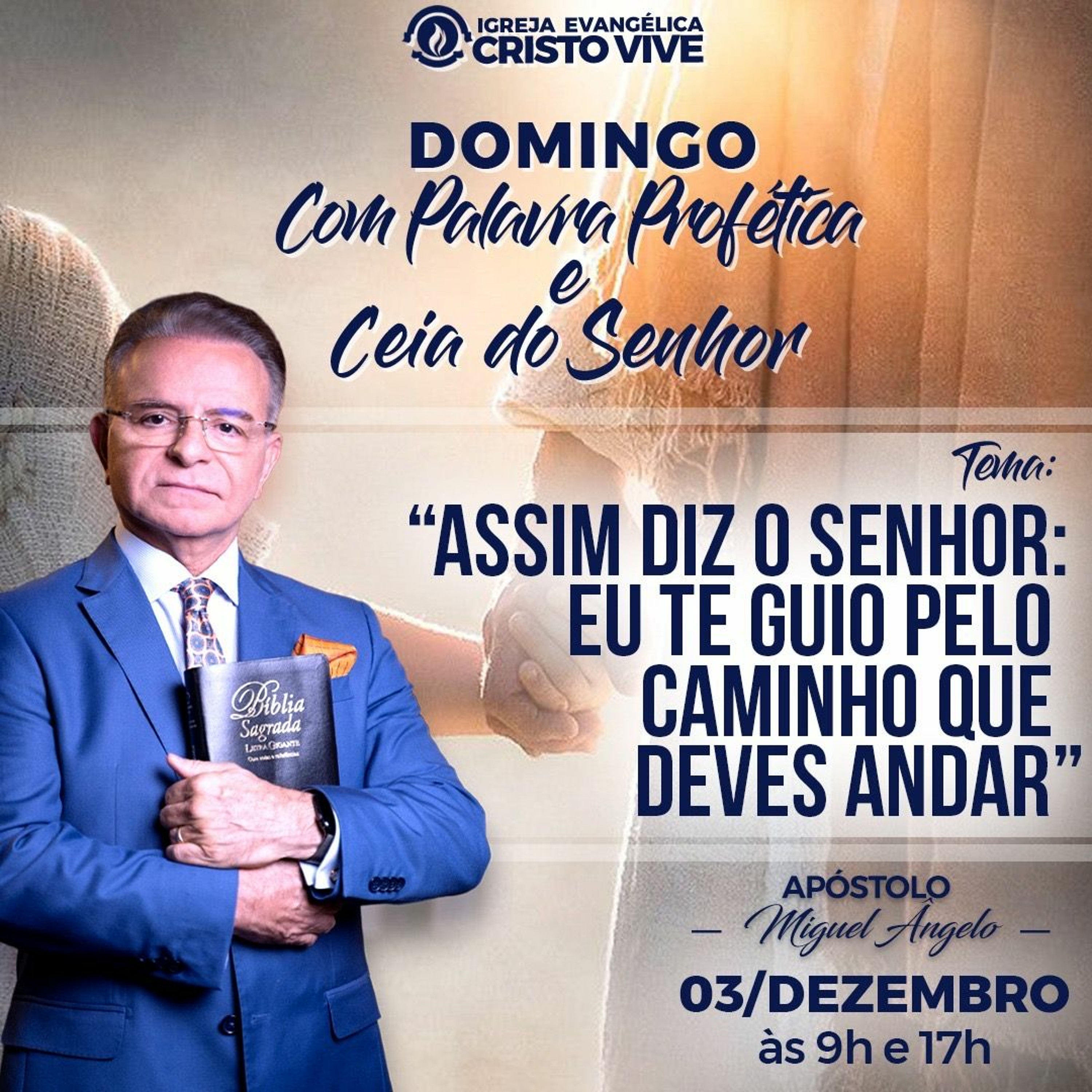 Igreja Evangélica Cristo Vive - Ap. Miguel Ângelo