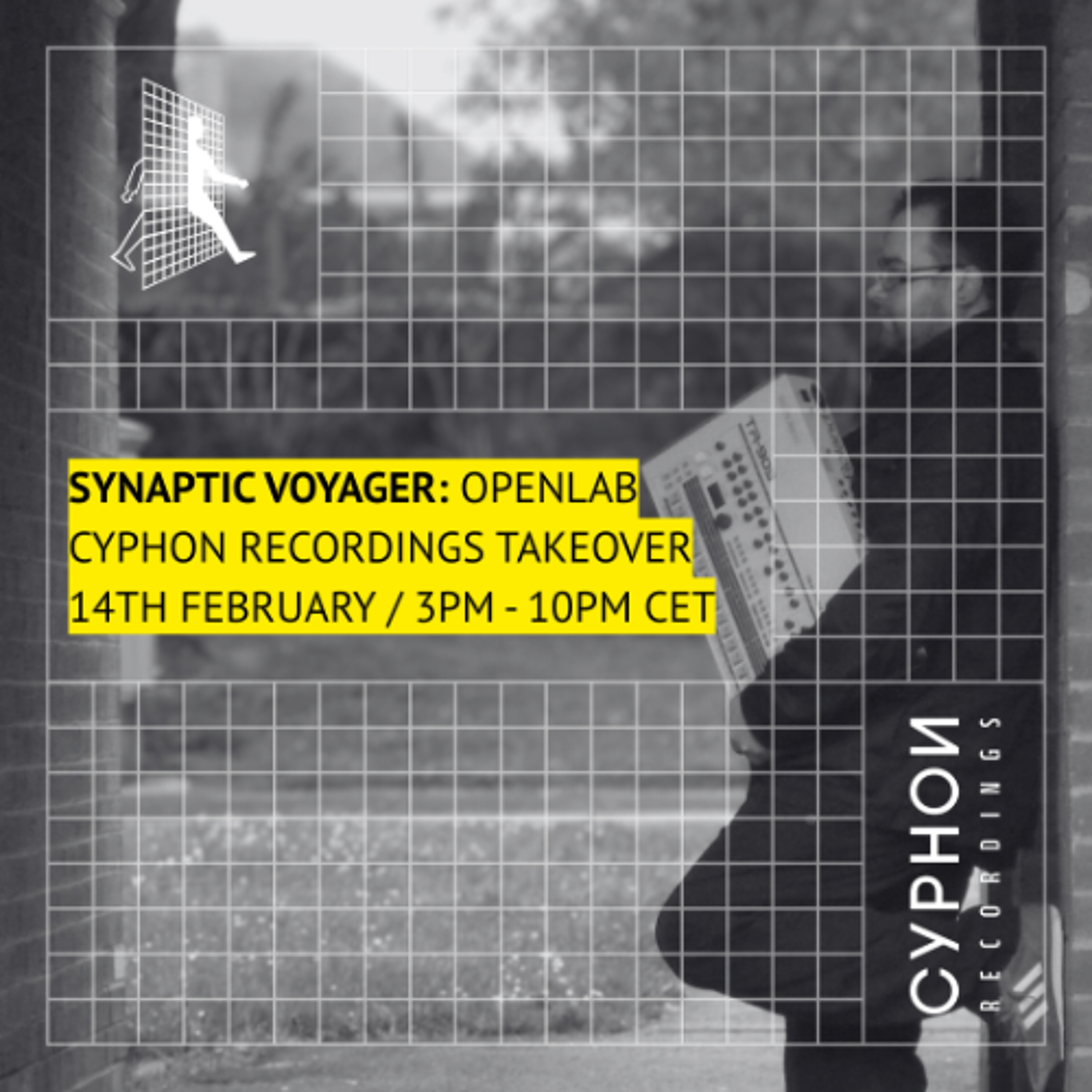 Cyphon Recordings Takeover: Synaptic Voyager episode artwork