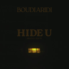 BOUDI ARIDI - Hide U (Radio Edit)