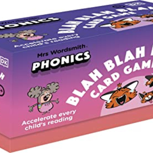 [Get] EPUB 📨 Mrs Wordsmith Phonics Blah Blah Blah Card Game, Kindergarten & Grades 1